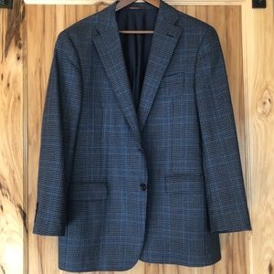 Mens Hickey Freeman 42R Wool Sport Coat